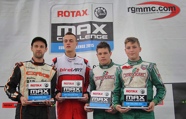 Le Rotax Max Euro Challenge célèbre ses nouveaux champions