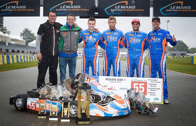 Un team privé et deux usines sur le podium du Championnat d’Endurance CIK-FIA 2017