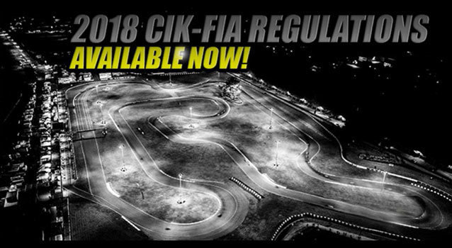 Règlementation sportive CIK-FIA 2018