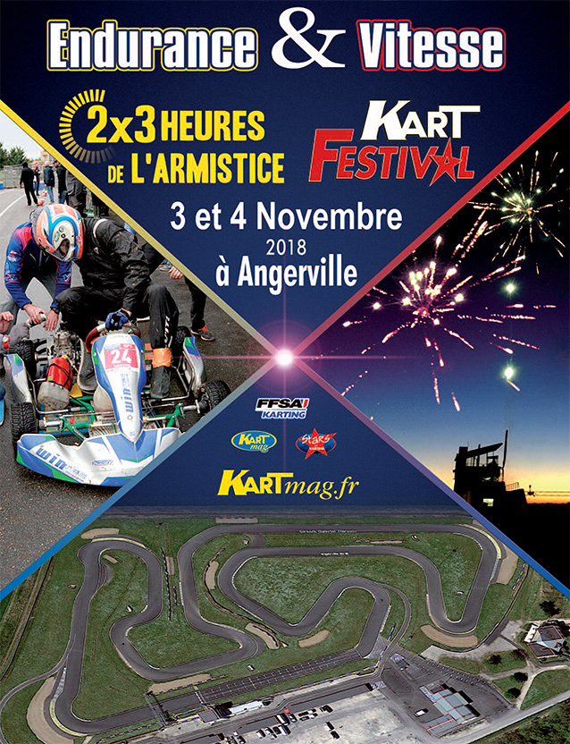 Kart Festival et Endurance à Angerville ce week-end