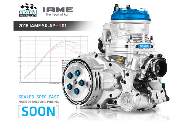 SKUSA announced a new 52hp IAME Shifter engine for 2018