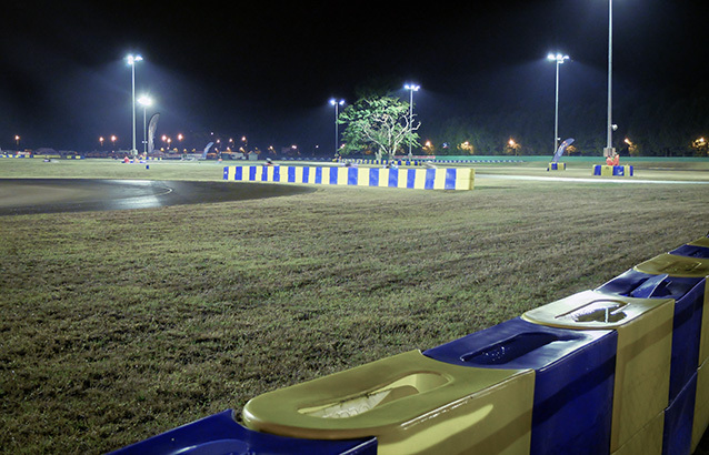 24h Karting: la nuit encore plus magique avec le nouvel éclairage du Mans