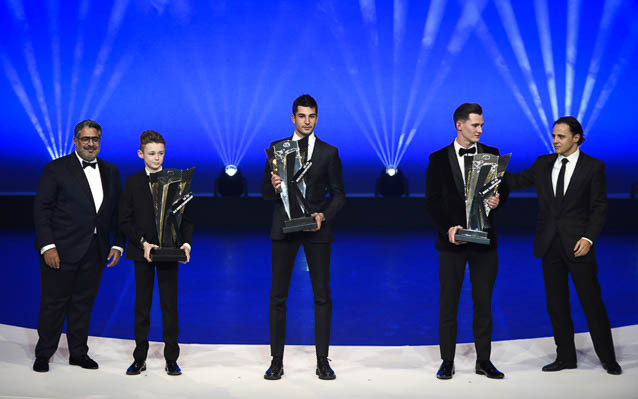 Les Champions du Monde de Karting honorés lors de la remise des prix de la FIA