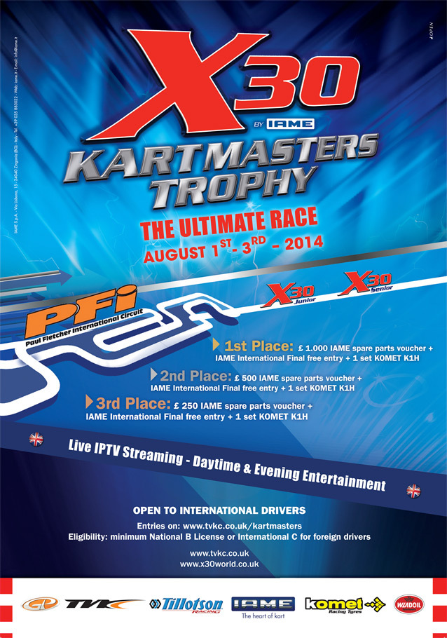 X30 Kartmasters Trophy in PFI