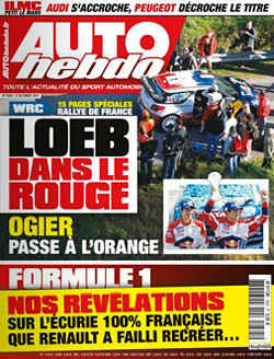 Auto hebdo 5 octobre 2011