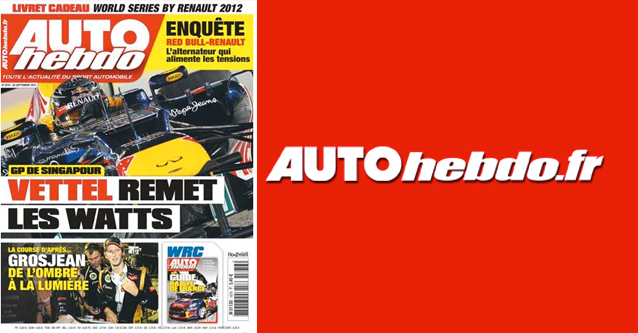 Auto hebdo 26 septembre 2012