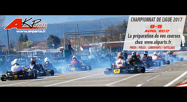 Les courses de Ligue se préparent avec Alpha Karts & Parts