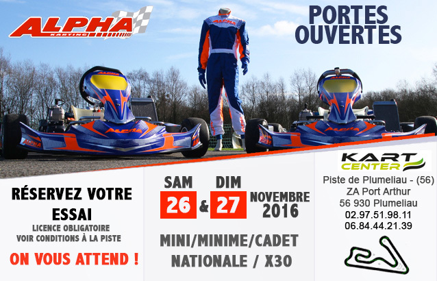 Journées Portes Ouvertes Alpha Karting