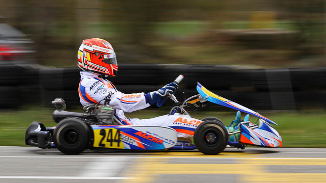 First races and first podiums for Alpha Karting