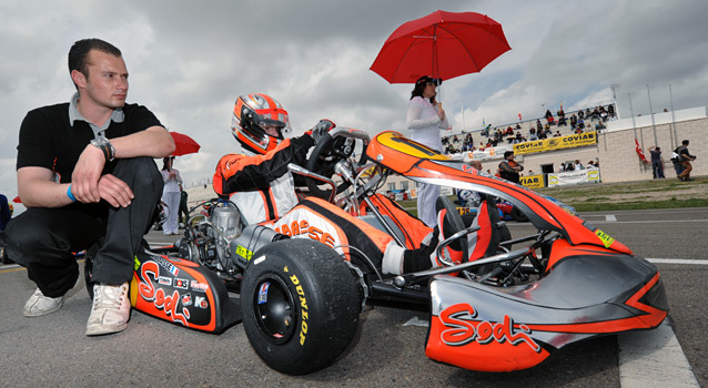 Abbasse and Sodi at the Conquest of the Podium in KZ1