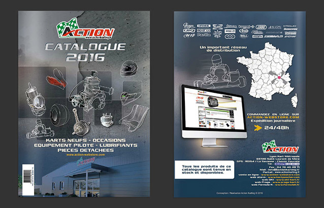 Réservez dès à présent votre catalogue Action Karting !