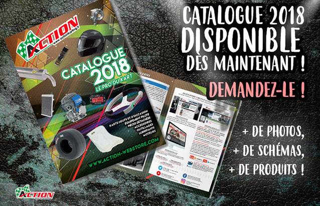 Le catalogue 2018 Action Karting est enfin disponible !