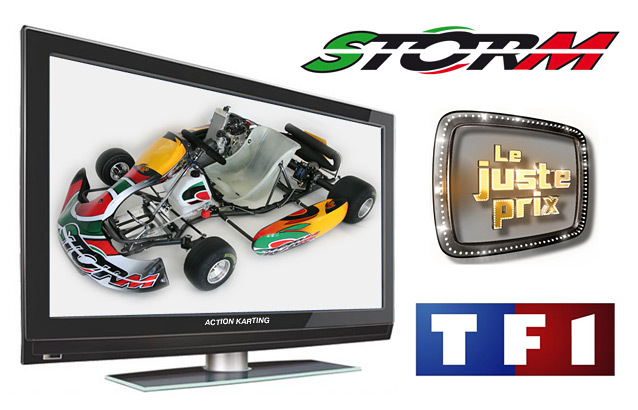 TF1 présente le Storm d’Action-Karting au “Juste Prix” ce soir !