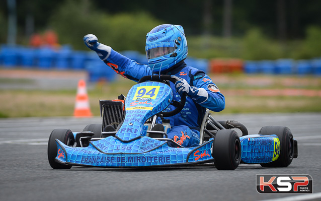 Renaudin vainqueur au terme d’une finale Rotax Max très animée