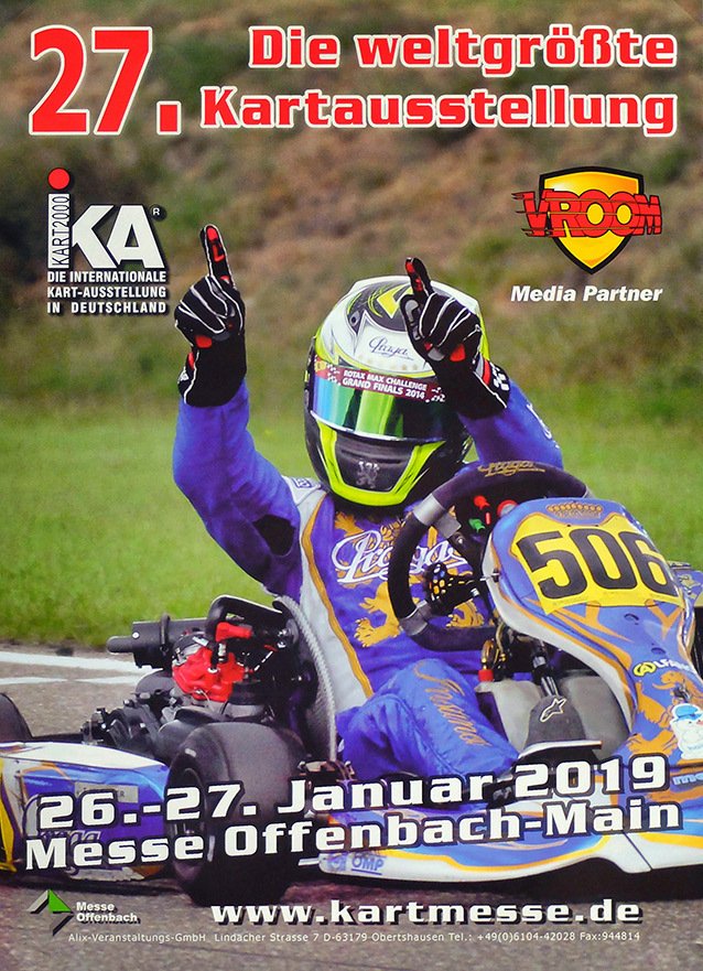 High booking status already for the 27th Offenbach Kart show 2019