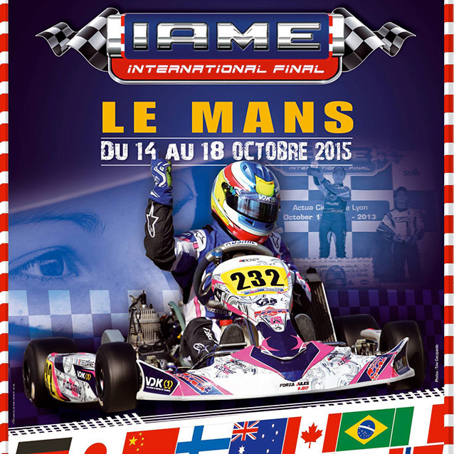 340 pilotes au Mans pour la finale IAME 2015