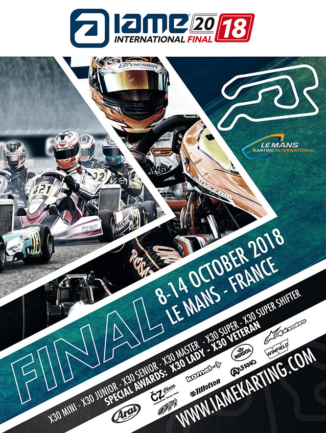 Pas loin de 450 pilotes pour la IAME International Final 2018