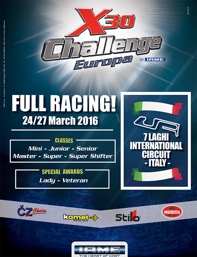 Le X30 Challenge Europa s’internationalise