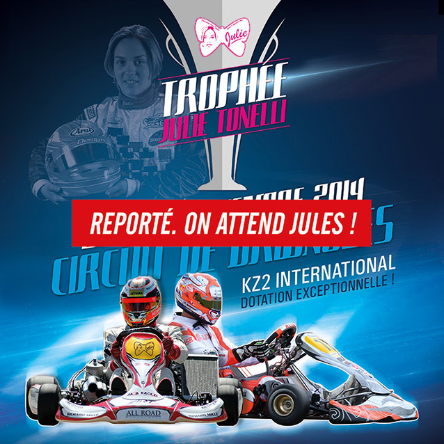 Le Trophée Julie Tonelli reporté en attendant Jules Bianchi