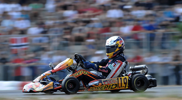 Moller-Madsen (KF2) and Albon (KF3) European Champions