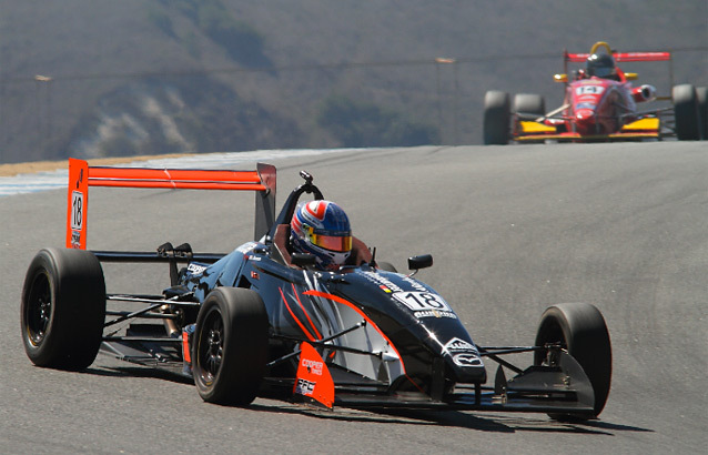 Grosse performance d’Alex Baron à Laguna Seca