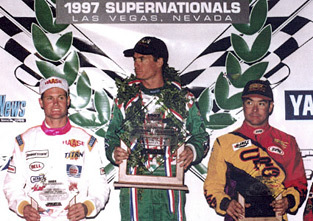 1997, Alex Barron remportait le 1er Supernats à Las Vegas