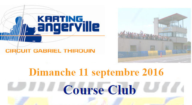 Course Club à Angerville le 11 septembre