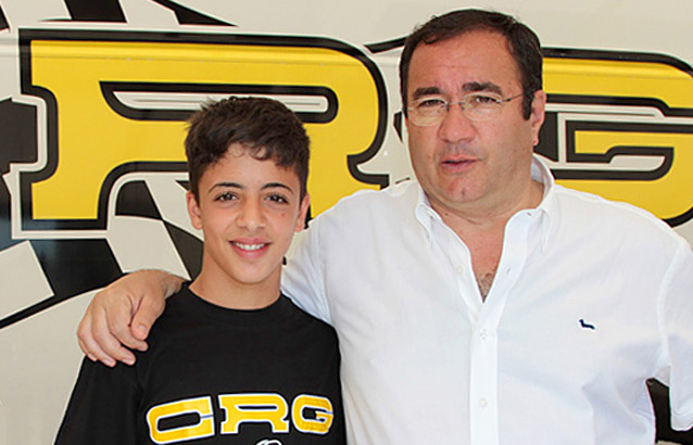 Speedy, o novo piloto da CRG Racing Team