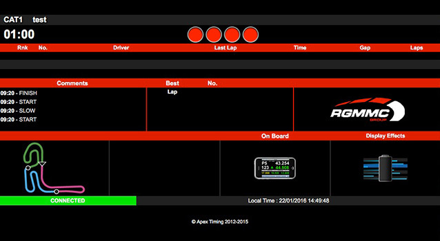 On dirait bien qu’Apex Timing va chronométrer les courses RGMMC…