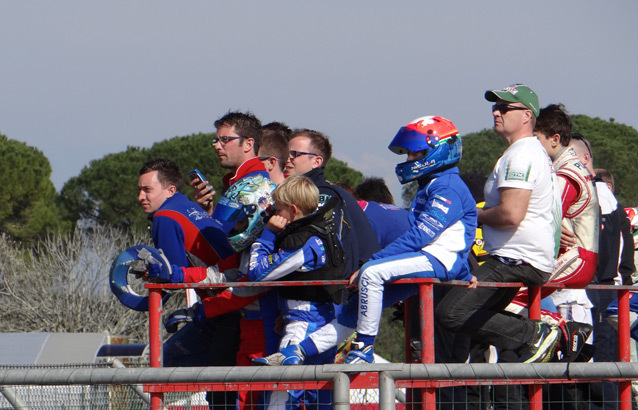 Last round of the 2014 WSK Super Master Series at La Conca