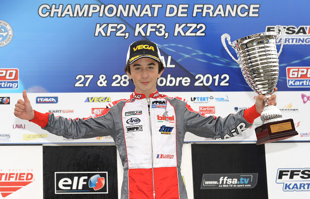 France KF3, le Champion s’appelle Aubry