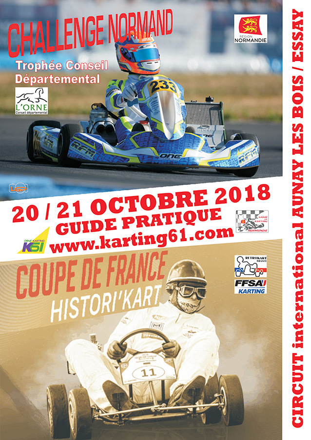 Aunay: Challenge Normand et Coupe de France Histori’Kart les 20 et 21 octobre