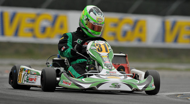 Brenna, leader après les manches KZ2