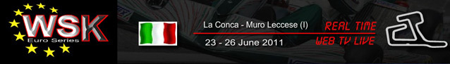 Horaires WSK Euro Series La Conca