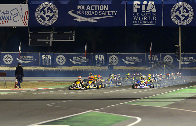 Information notes on the 2016 CIK-FIA World Championship in Bahrain