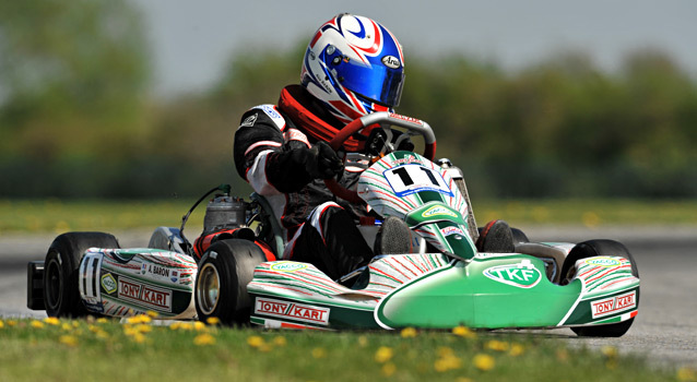 Tony Kart en tête des GPO