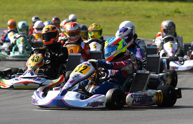 Le plein de soleil et de participants pour la Belgian ASAF Karting Series en France