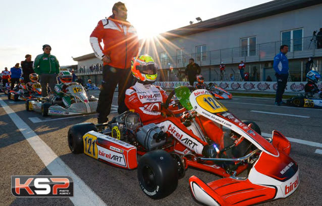 Birel ART Racing convinces from the start of the WSK at Adria