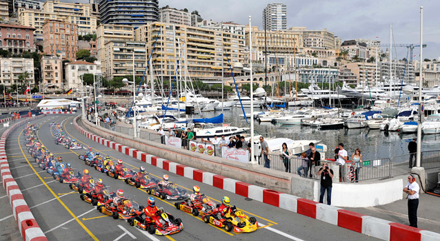 Four aces in Monaco