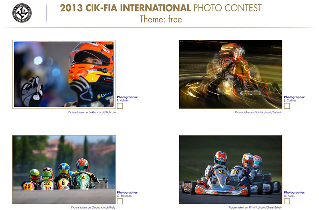 Concours Photo CIK 2013: et les 4 nominés sont …