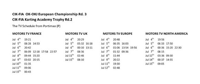 Revivez la compétition CIK-FIA de Portimao sur Motors TV