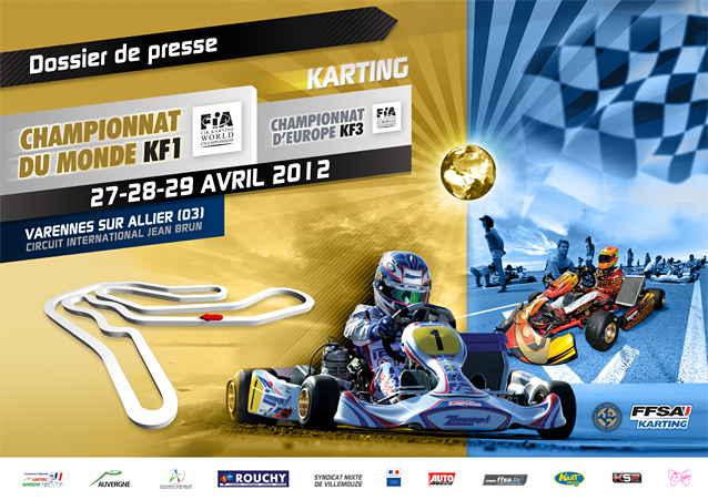 CIK-FIA World KF1 / European KF3 – Varennes ( F ) – Dossier de Presse