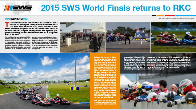 Finale Mondiale SWS 2015, le grand retour au RKC