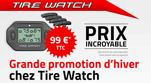 Grande promotion d’hiver chez Tire Watch