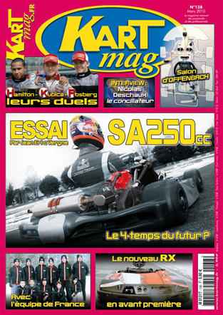 Kart mag 138 dans les bacs