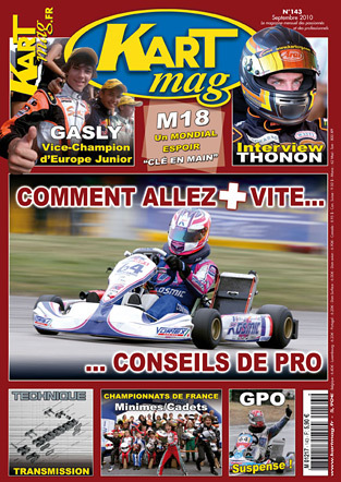 Kart mag 143 dans les bacs