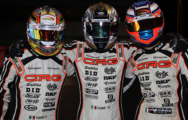 La squadra ufficiale CRG per il 2015