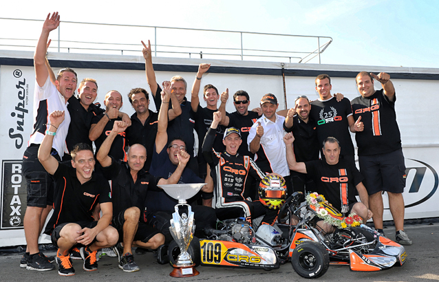 CRG conquista la Coppa del Mondo KZ2 con Lennox-Lamb