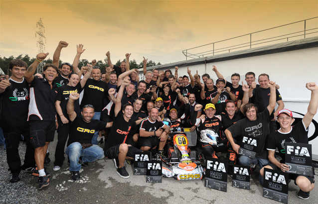 Fourth World Title for Thonon and CRG in KZ1