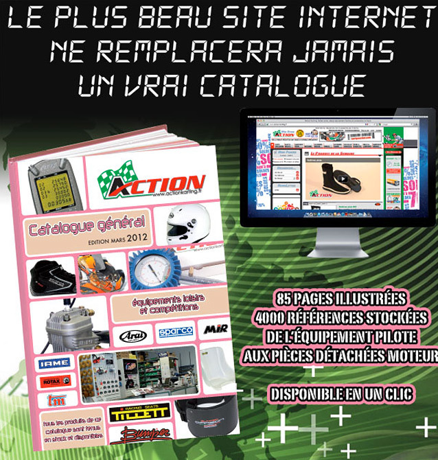 L’irremplaçable catalogue Action Karting 2012